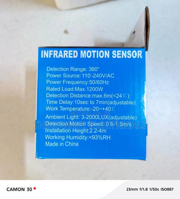 Infrared Motion Sensor - thumbnail 3