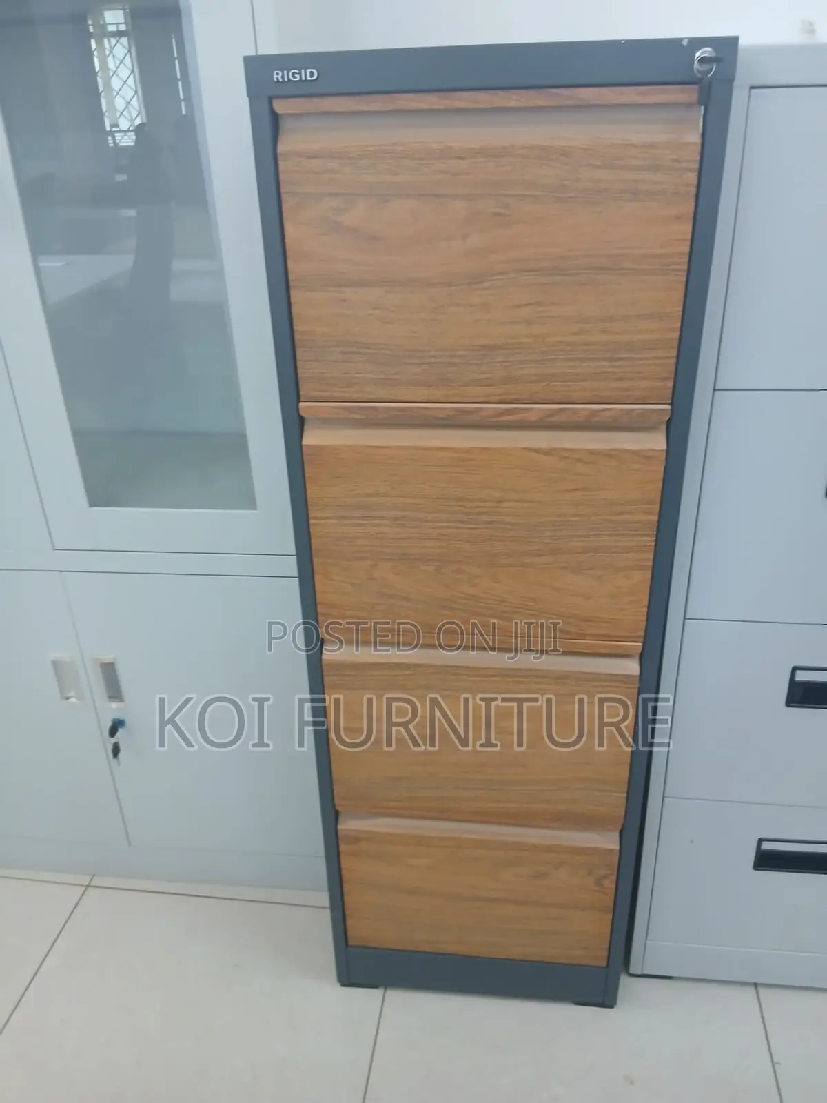 Office Cabinet; Executive Four Tier Classic Supplies Filing Cabinets