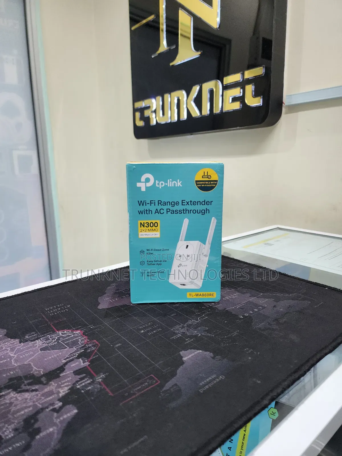 Wi-Fi Range Extender With Ac Passthrough (Tp-Link Tl-Wa860re)