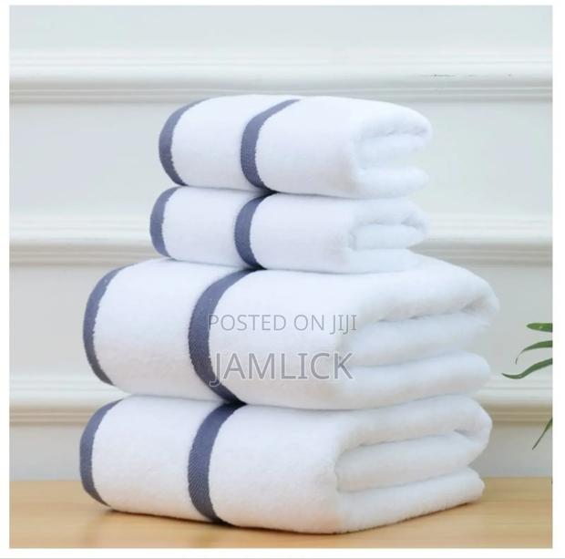 3-Piece Premium Quality Towel Set –Av - thumbnail 2
