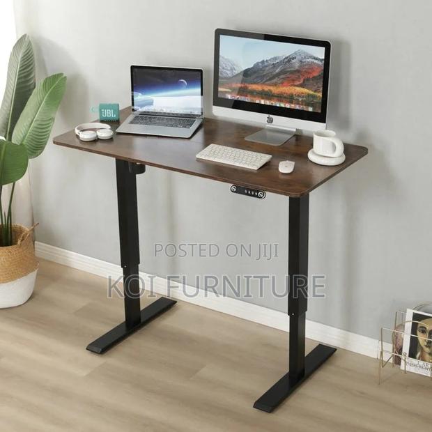 Office Desk; 1.2 Meters Classic Finish Durable Adjustable Desk - thumbnail 2