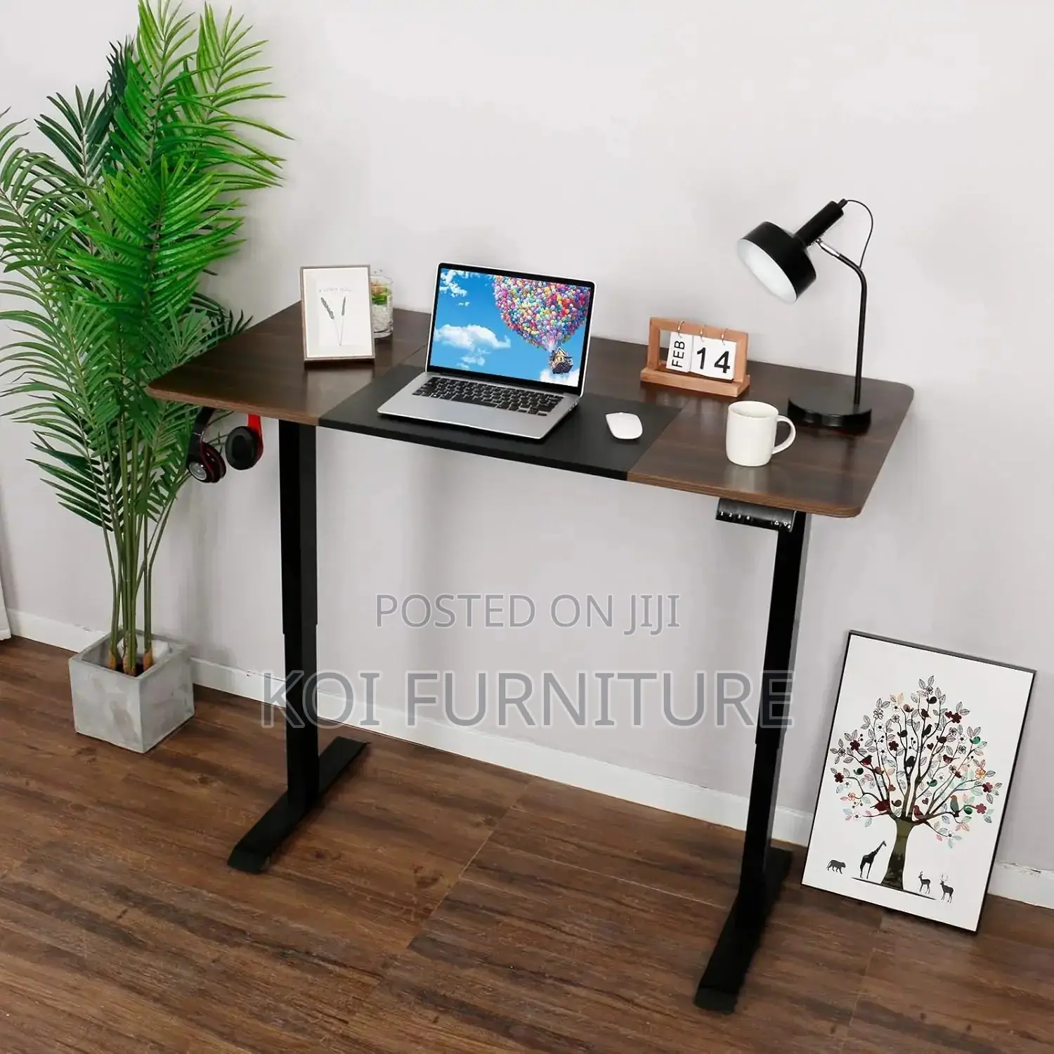 Office Desk; 1.2 Meters Classic Finish Durable Adjustable Desk