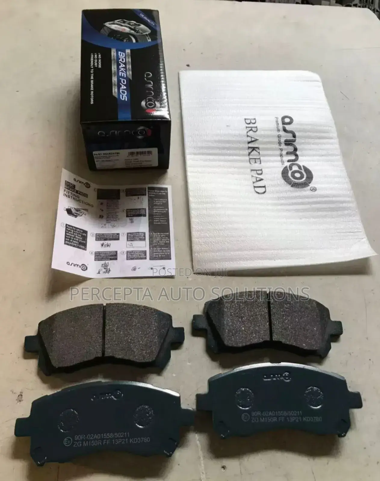 Subaru Legacy,Impreza,Forester Sf5 Asimco Front Brake Pads Kd3780