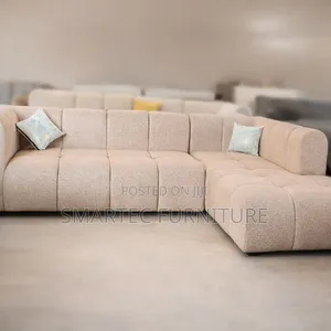 6 Seater Modern Bubble L-Shaped Luxury Sofa