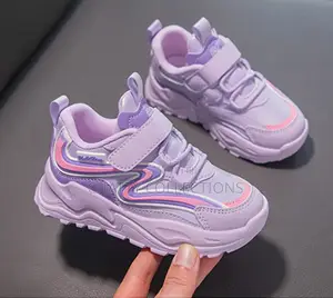 Purple Kid's Fashion Sneakers Size 26 to 37