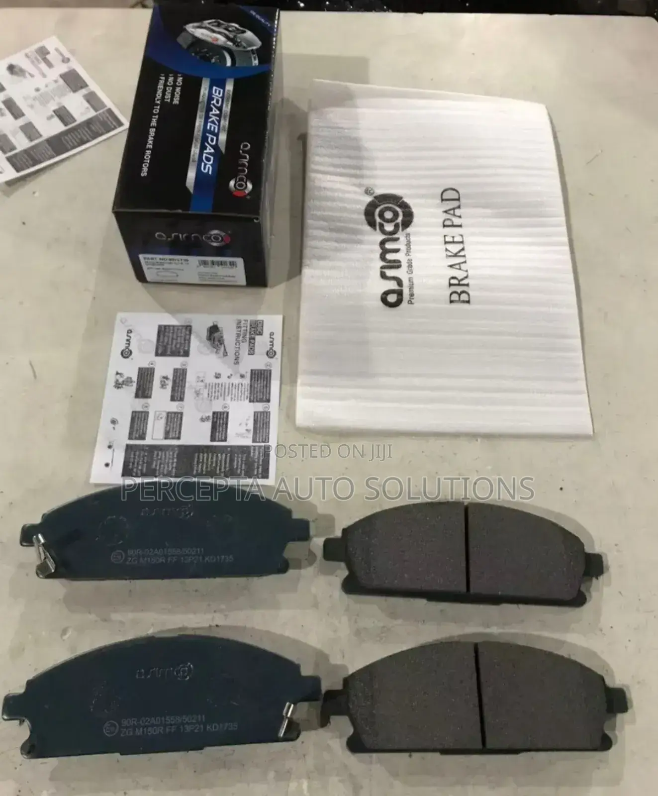 Nissan X-Trail T30,Terrano,H/Body D22 Asimco Front Brake Pads Kd1735