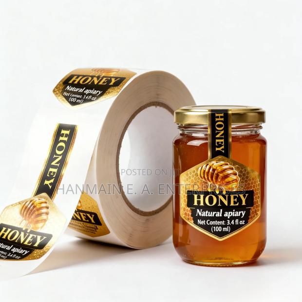 Honey,Spices,Herbs,Fruits Glass Storage Jar - thumbnail 2