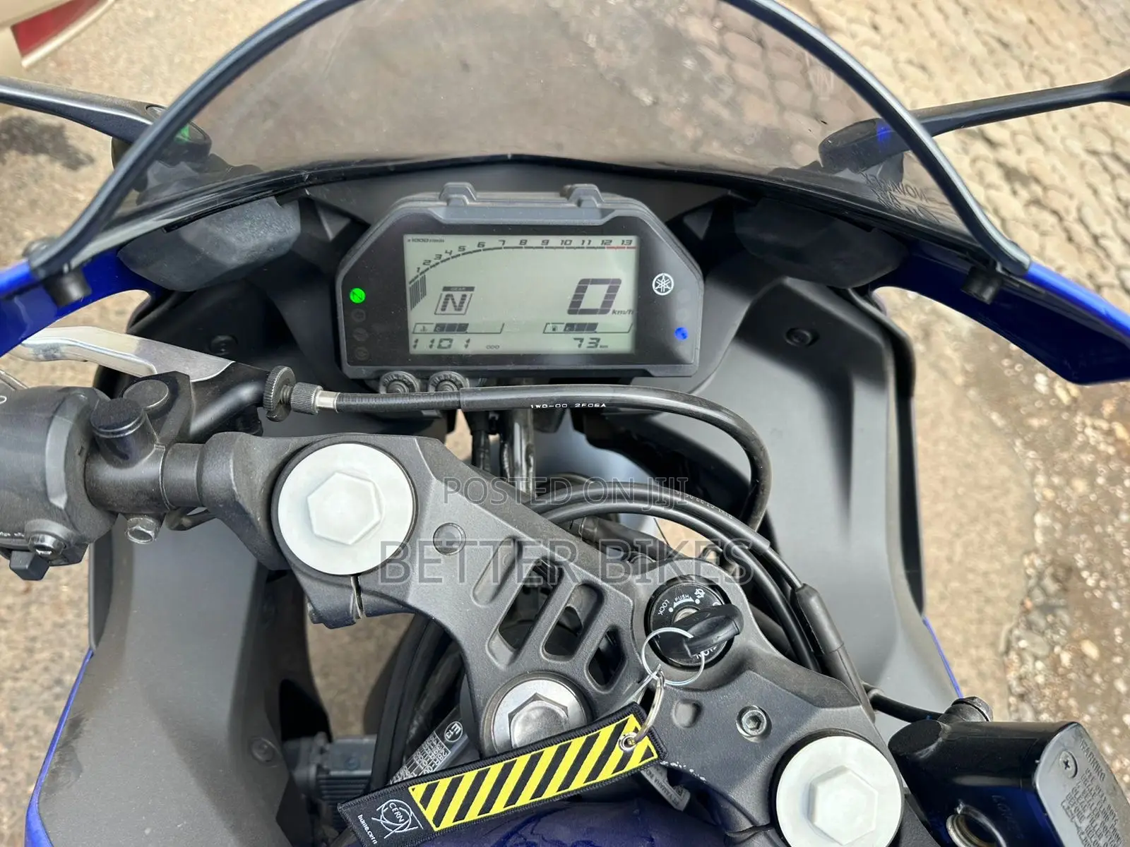 New Yamaha R3 2024 Blue