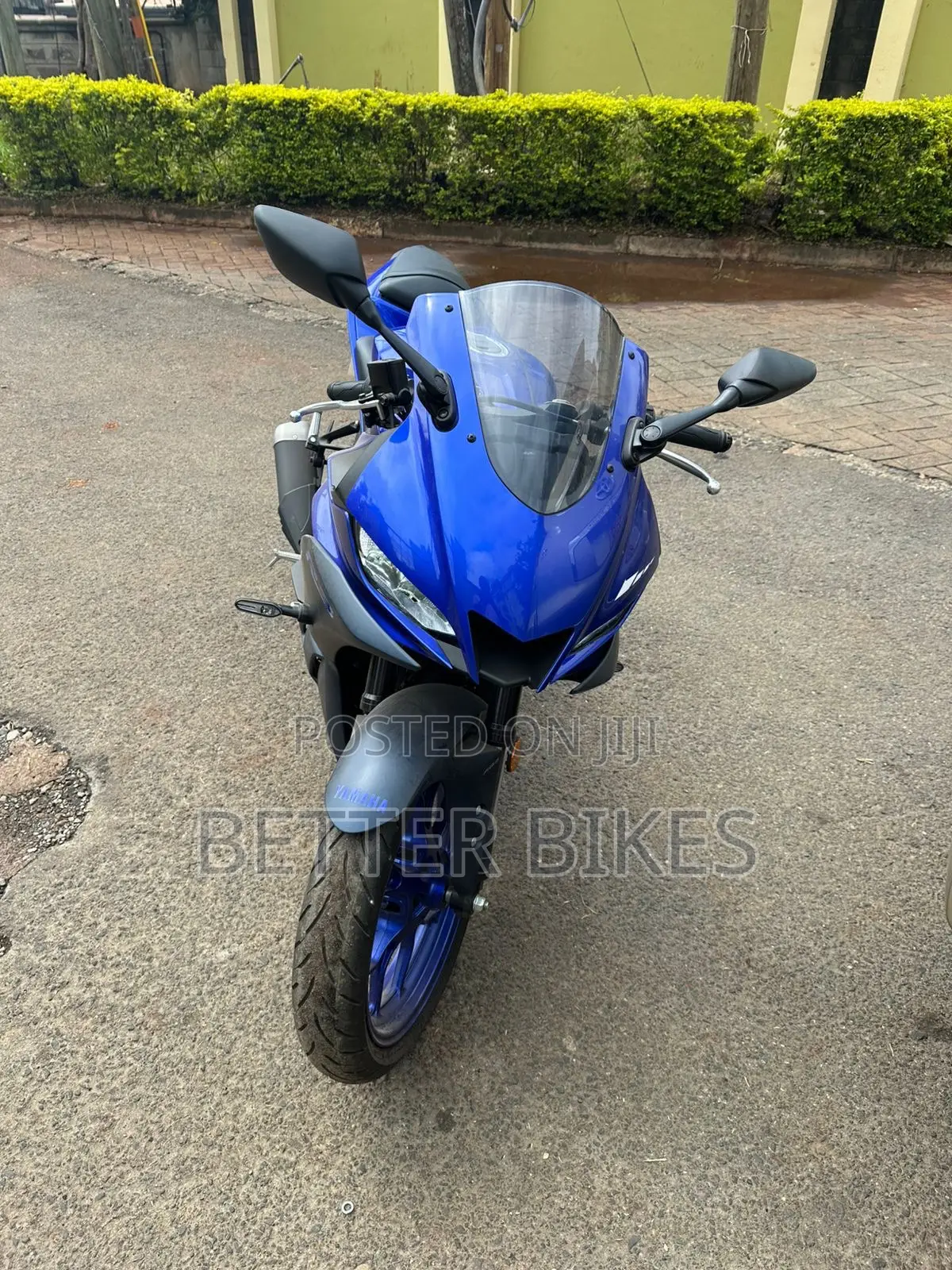 New Yamaha R3 2024 Blue