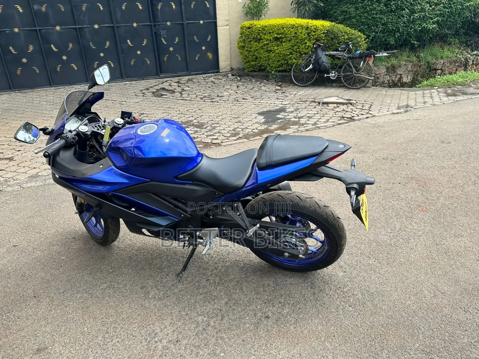 New Yamaha R3 2024 Blue