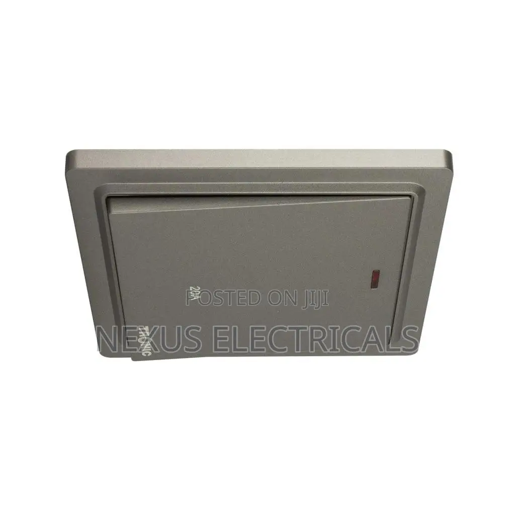 Grey/Black/White - Dp Switch With Neon 20amps Tronic