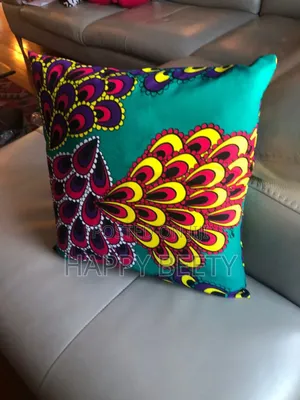 Ankara Print Throw Pillows