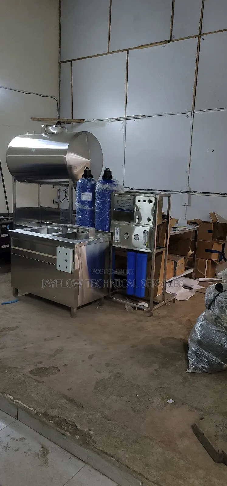 Water Purification and Bottling Equipment Ro 250lph