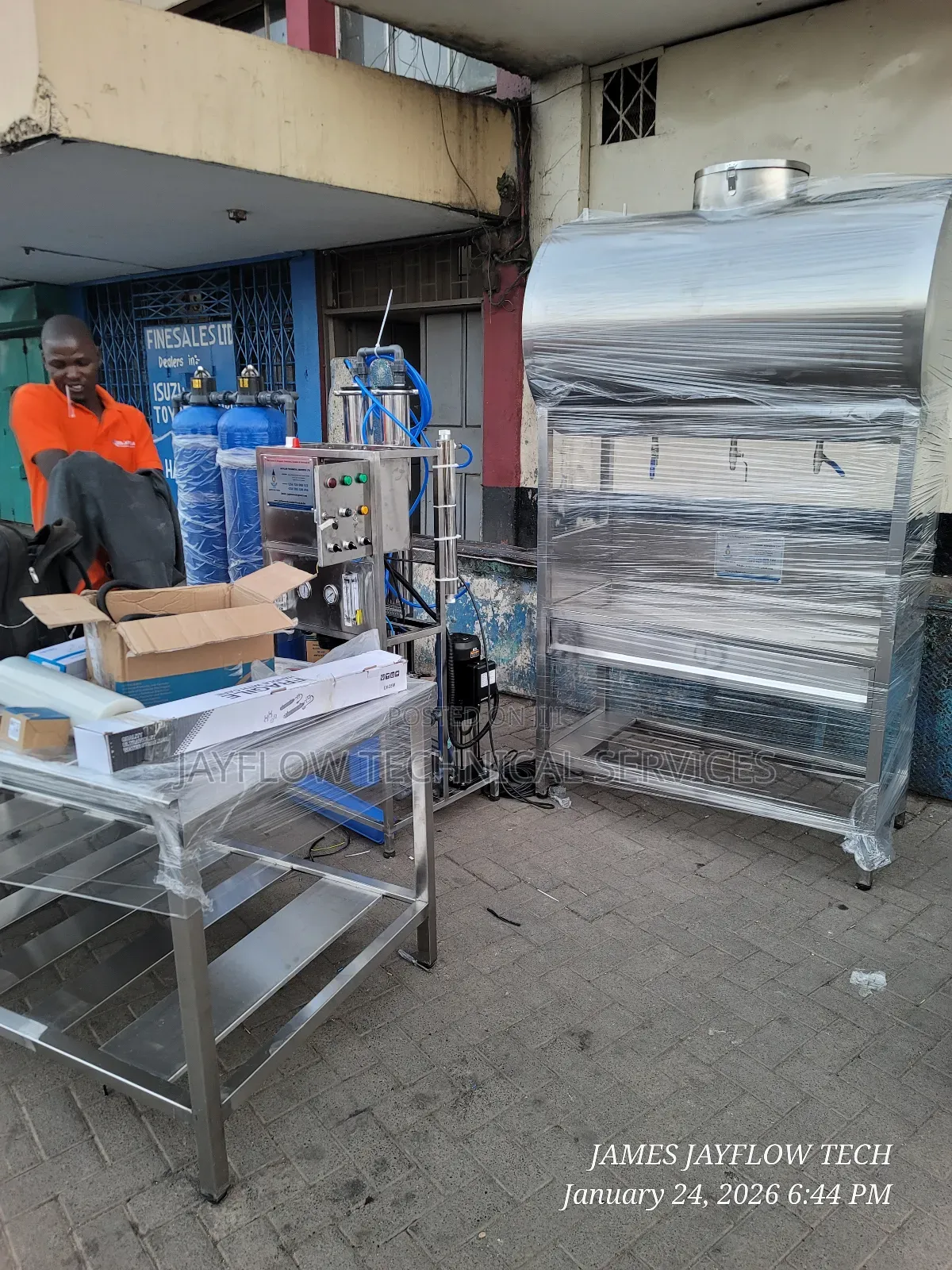 Water Purification and Bottling Equipment Ro 250lph