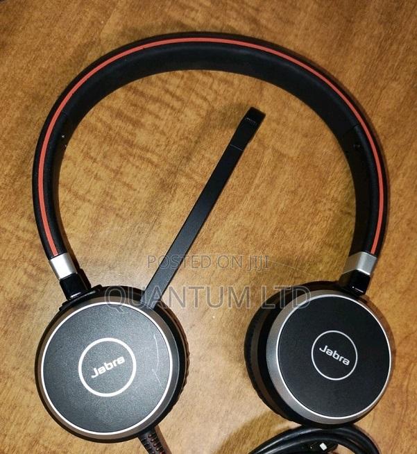 Jabra Evolve 10 Usb-a Wired Stereo Headset With Noise‐Canceling Mic