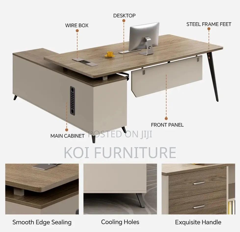 Office Desk; 1800mm Advanced Perfect Productive Desk