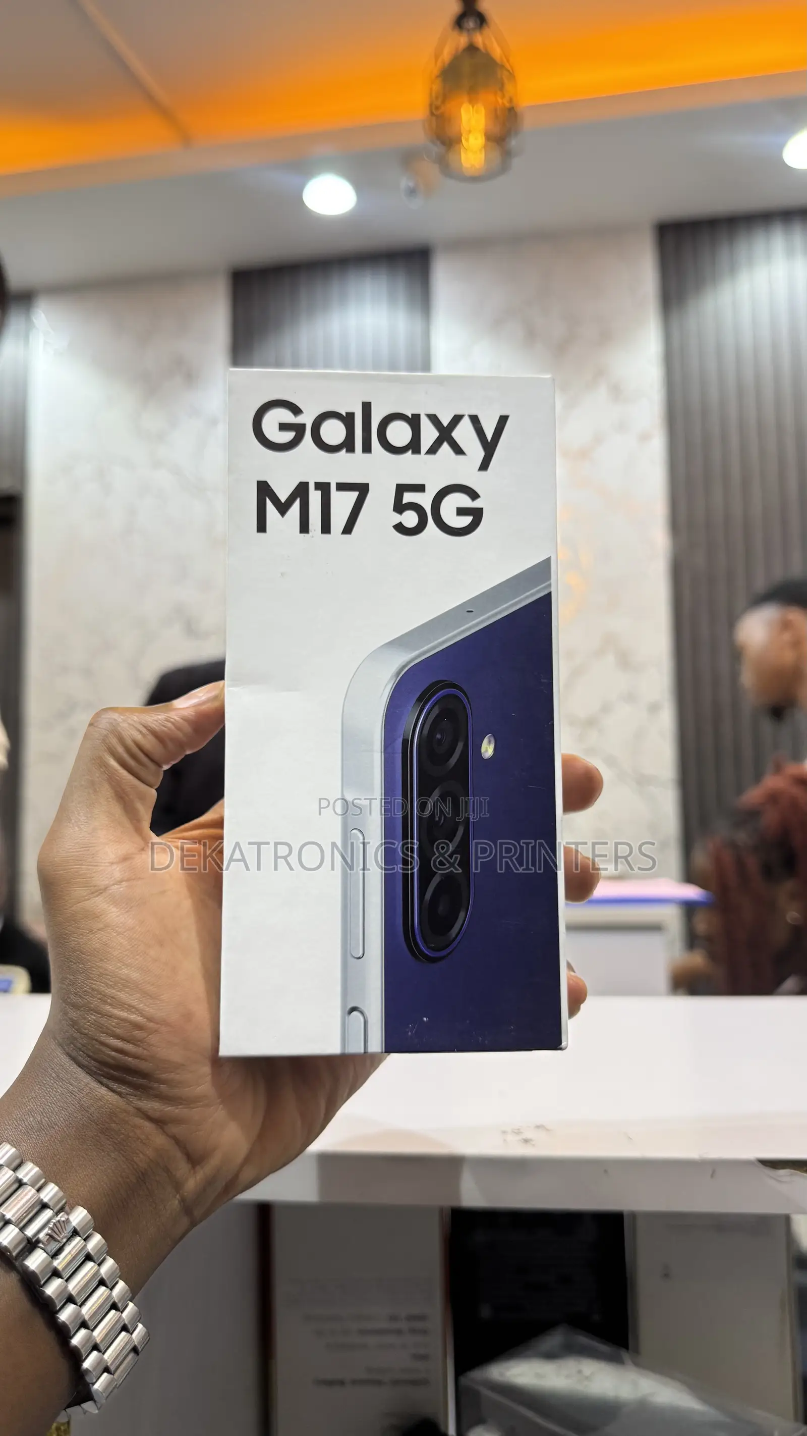 New Samsung Galaxy M17 5G 128 GB Black