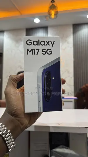 New Samsung Galaxy M17 5G 128 GB Black