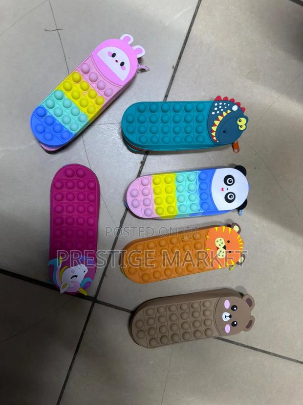 Kids Quality Pop It Pencil Pouch’S - thumbnail 3