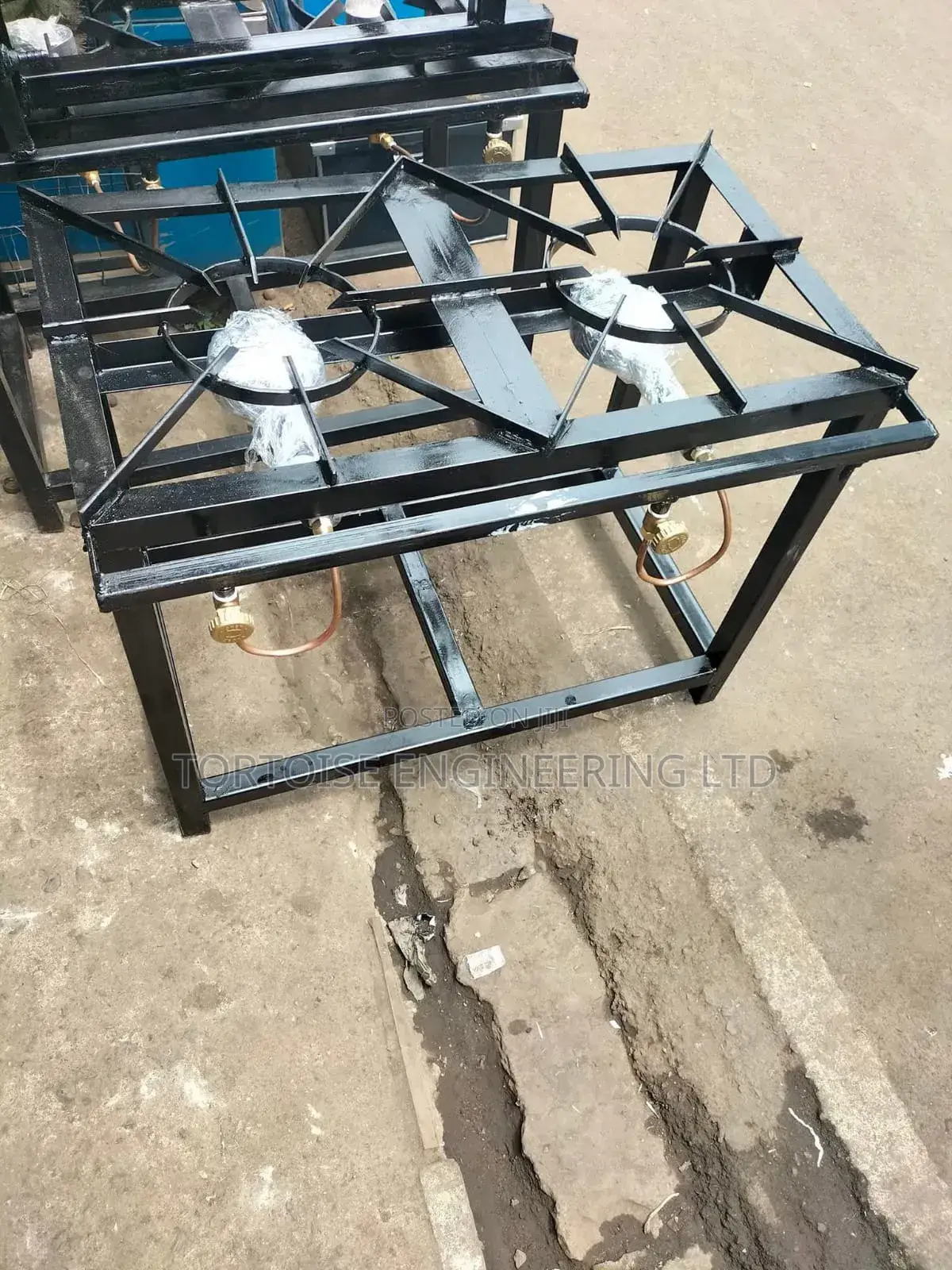 Mild Steel Two Burner Combined Cooker
