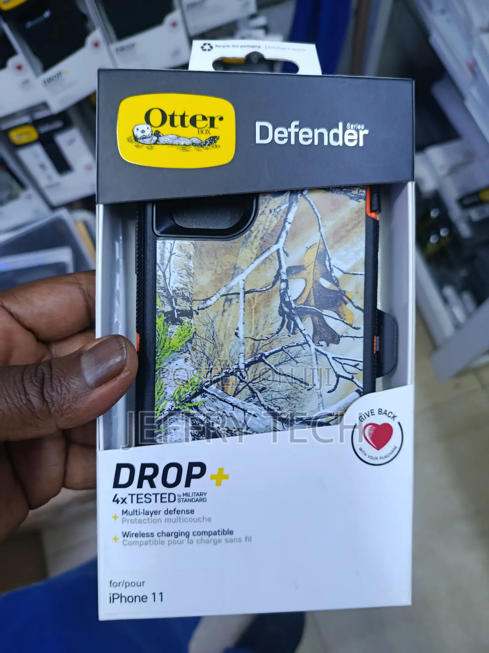 Camouflage Design Otterbox Defender Series Case for an iPhone 11