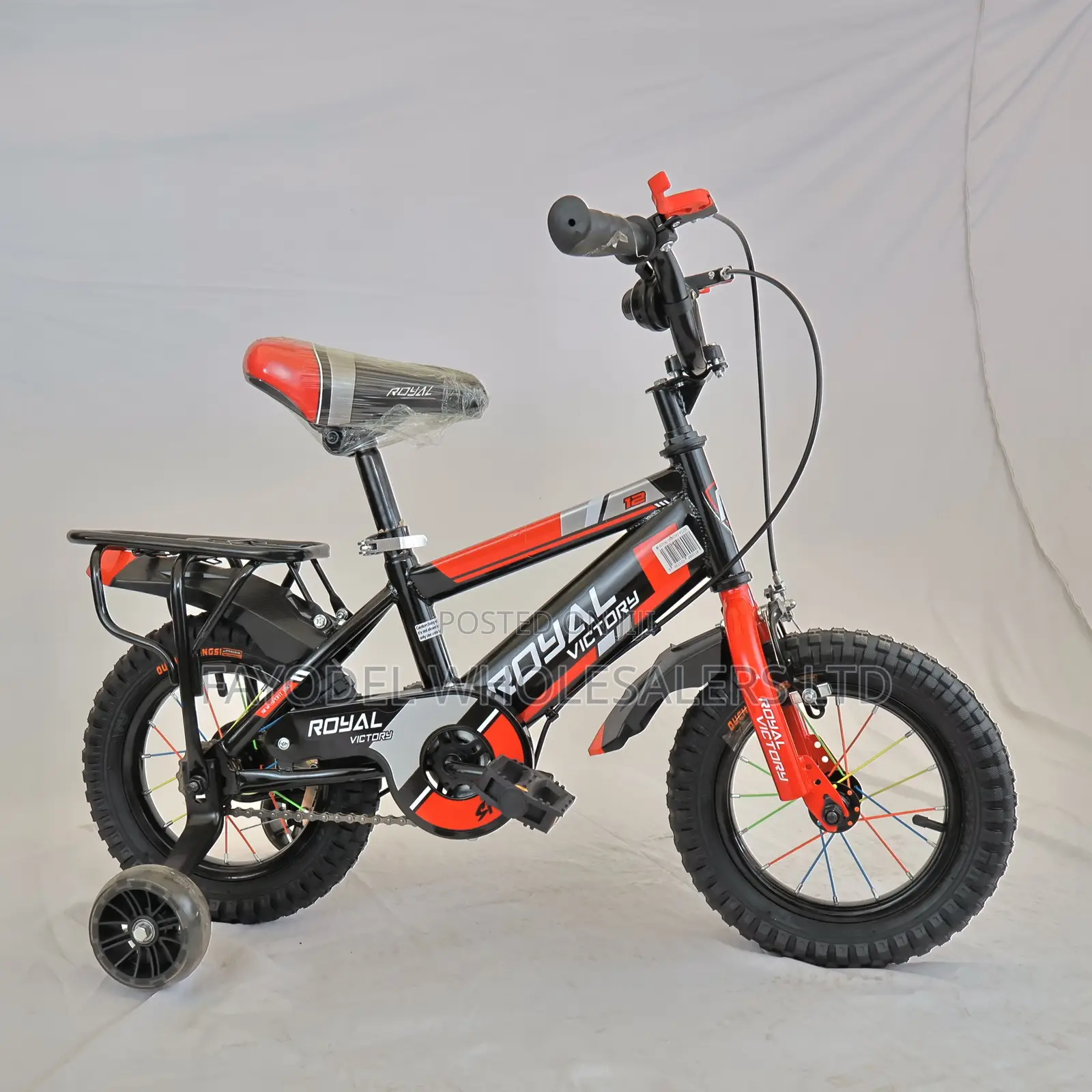 Royal Victory Size 12 Bike – Black Red