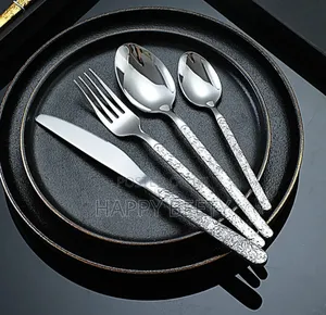 24 PCS Stainless Steel Flatware