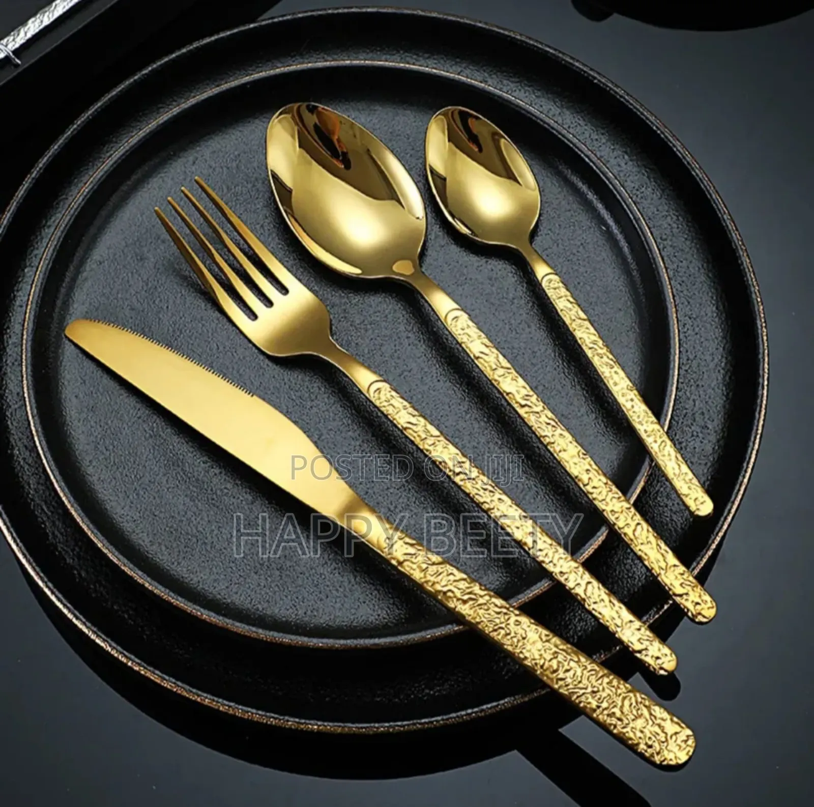 24 PCS Stainless Steel Flatware