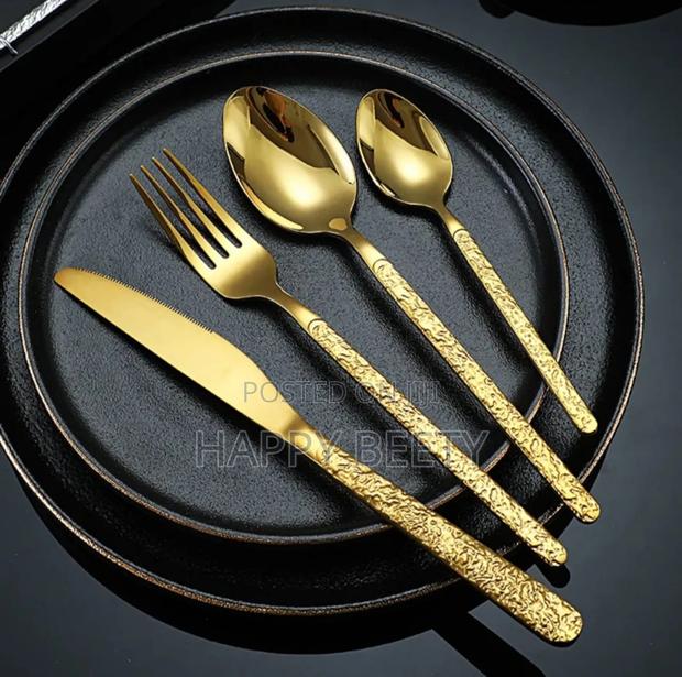24 PCS Stainless Steel Flatware - thumbnail 2