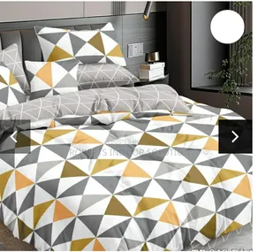 Double-Sided Cotton Duvet Cover Set