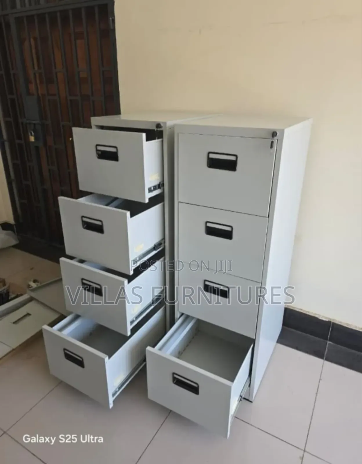 Durable 4 Drawer Storage Cabinet