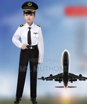 Restocked! Pilot’S CBC Professional Costume (4-12 Yrs )