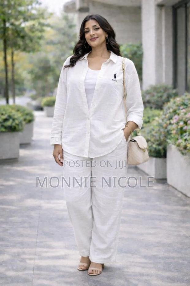 Ladies Linen 2pc Set