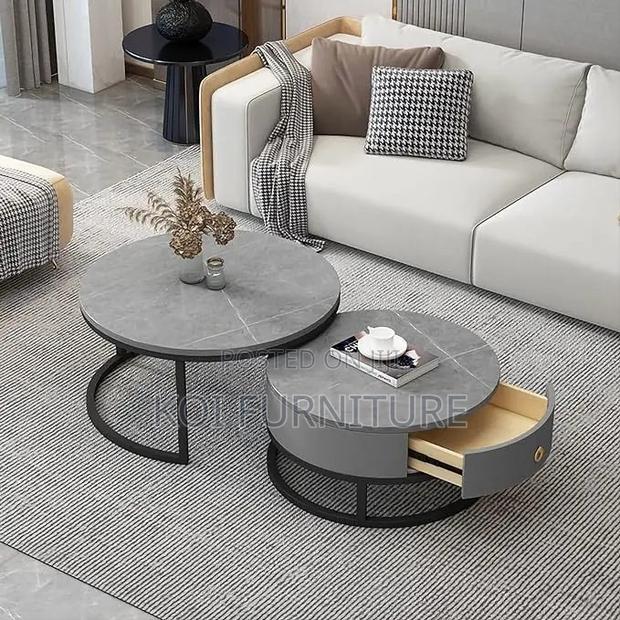 Coffee Table; Dual Home Office Living Room Coffee Table - thumbnail 3