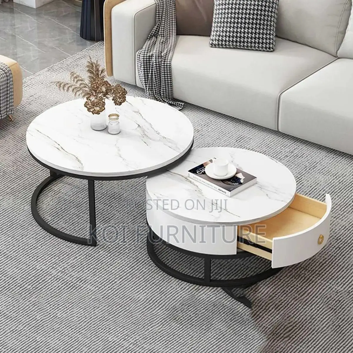 Coffee Table; Dual Home Office Living Room Coffee Table