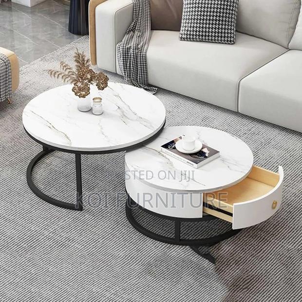 Coffee Table; Dual Home Office Living Room Coffee Table - thumbnail 7
