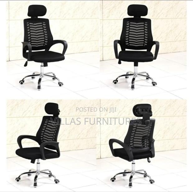 Secretarial Mesh Office Chair -Smooth Movement,Cool Mesh Backrest