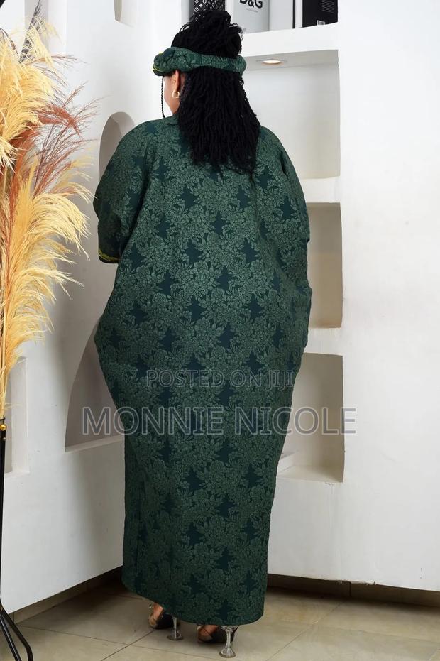 Classic Green Bubu/Kaftans With Headgear - thumbnail 2