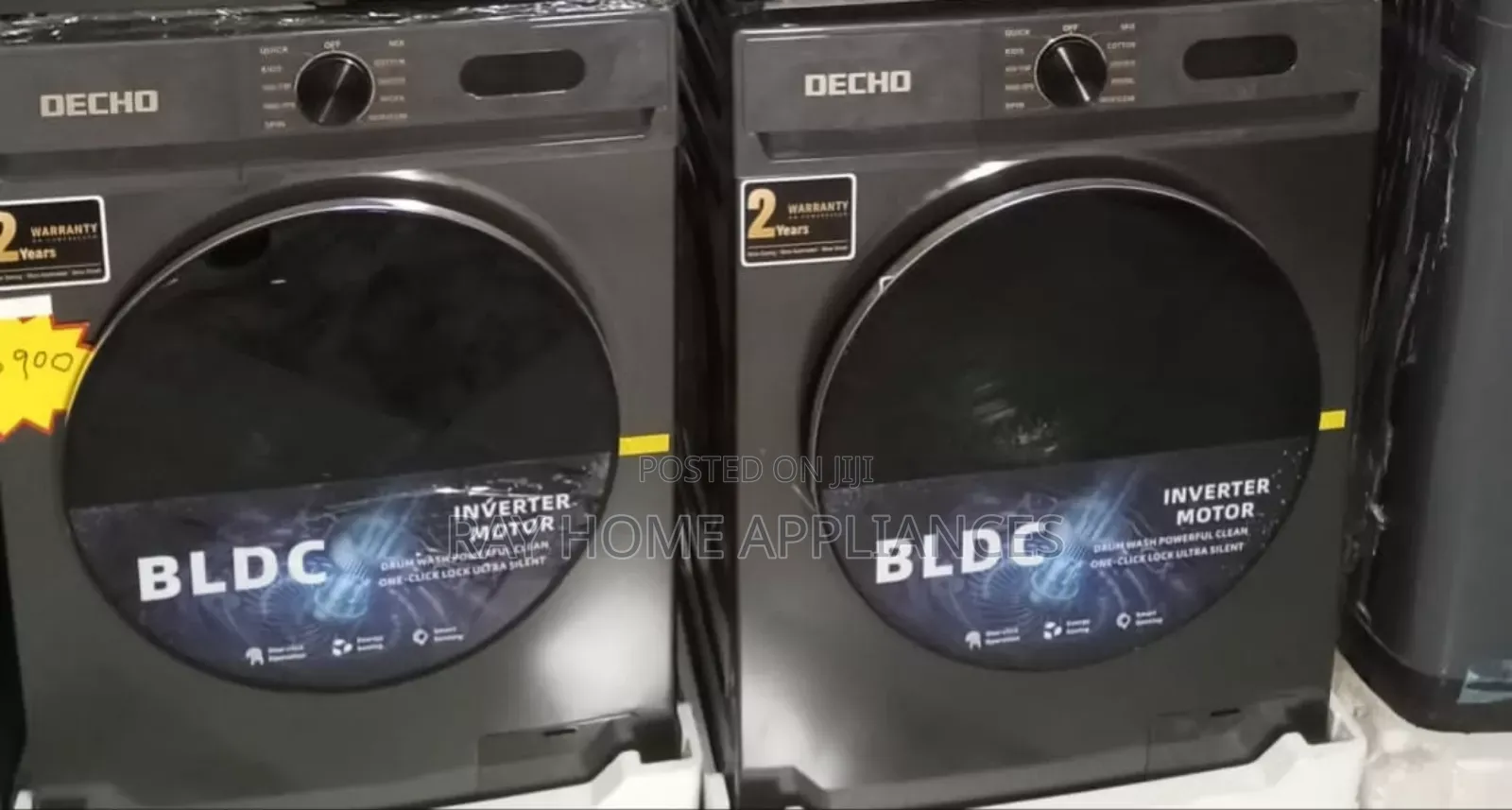 Decho Washing Machine Wash Spin 8kgs