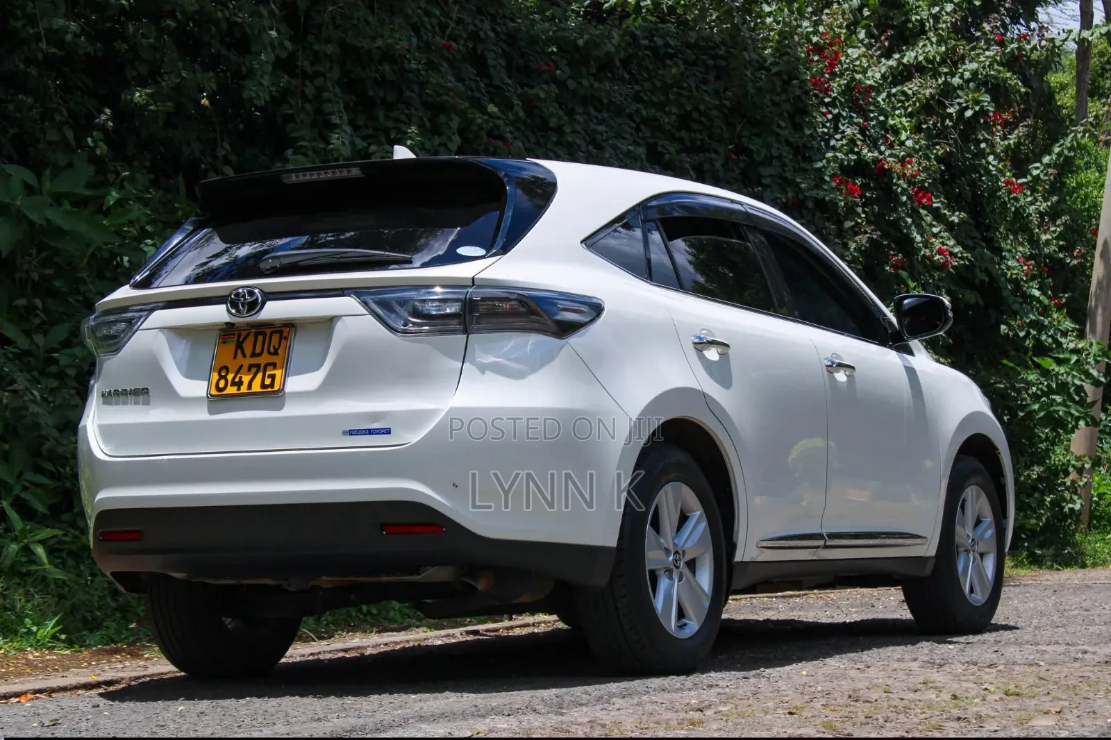 Toyota Harrier 2017 White