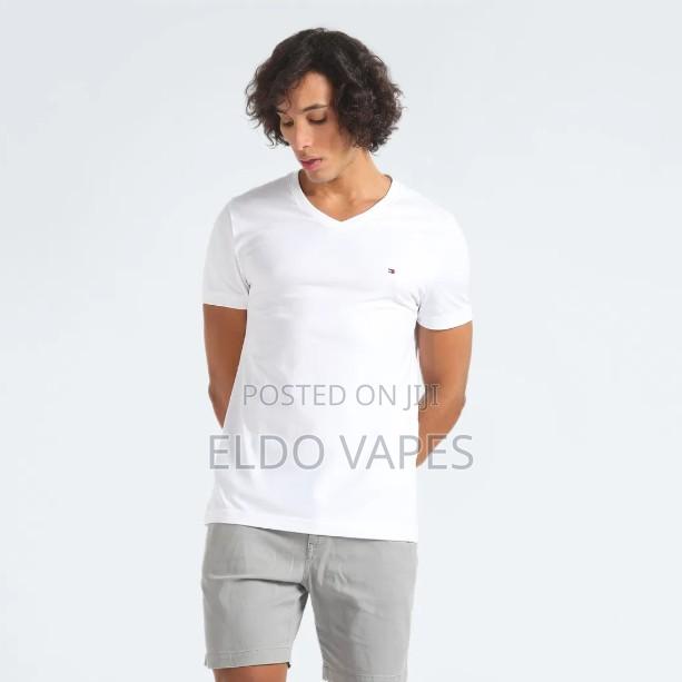 Essential Cotton 3 Pack v Neck T-Shirt - Tommy Hilfiger