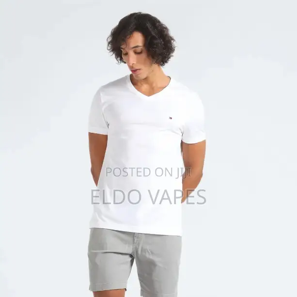 Essential Cotton 3 Pack v Neck T-Shirt - Tommy Hilfiger