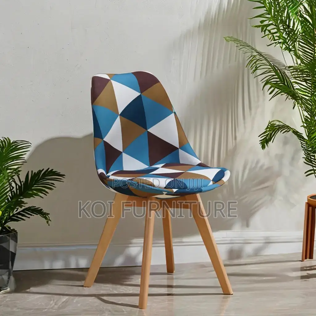 Dining Chairs; Diningeames Chairs With Premuium Fabric Cushion