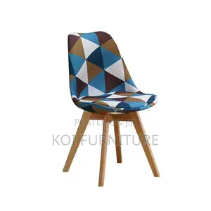 Dining Chairs; Diningeames Chairs With Premuium Fabric Cushion
