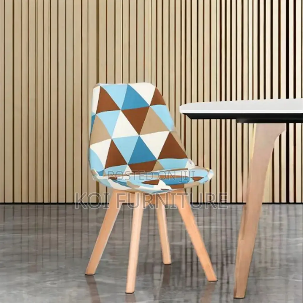 Dining Chairs; Diningeames Chairs With Premuium Fabric Cushion