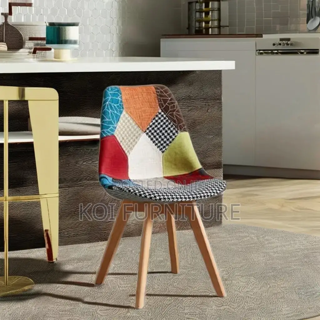 Dining Chairs; Diningeames Chairs With Premuium Fabric Cushion