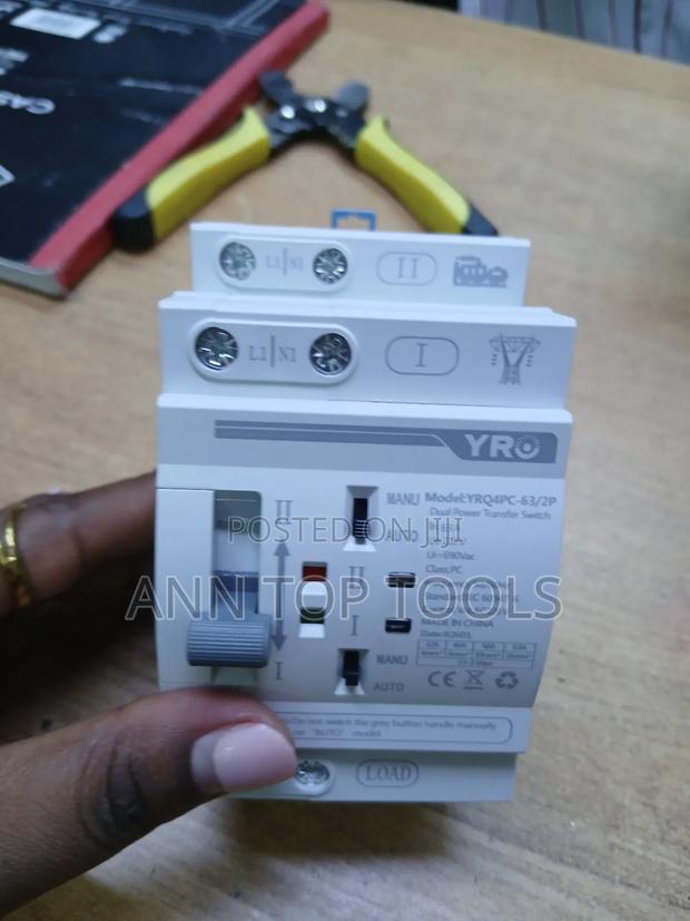 63 Amps Din Rail Automatic Change Over Switch - thumbnail 2