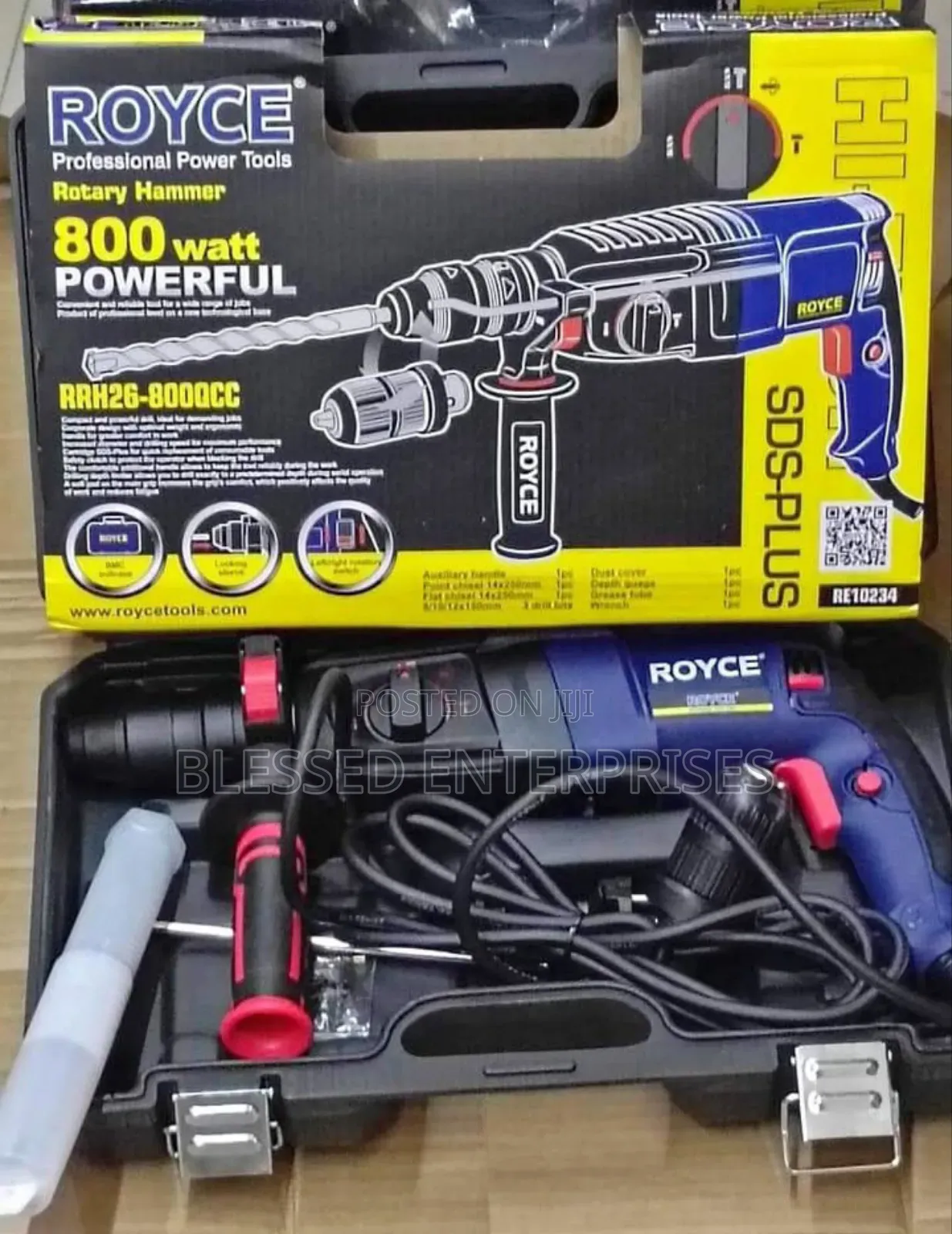 800 Watts Professional Royce Rotary Hammer/Royce Rotary Hammer