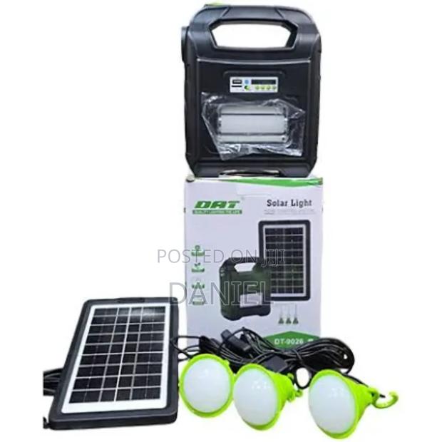 Solar Lighting System - main view