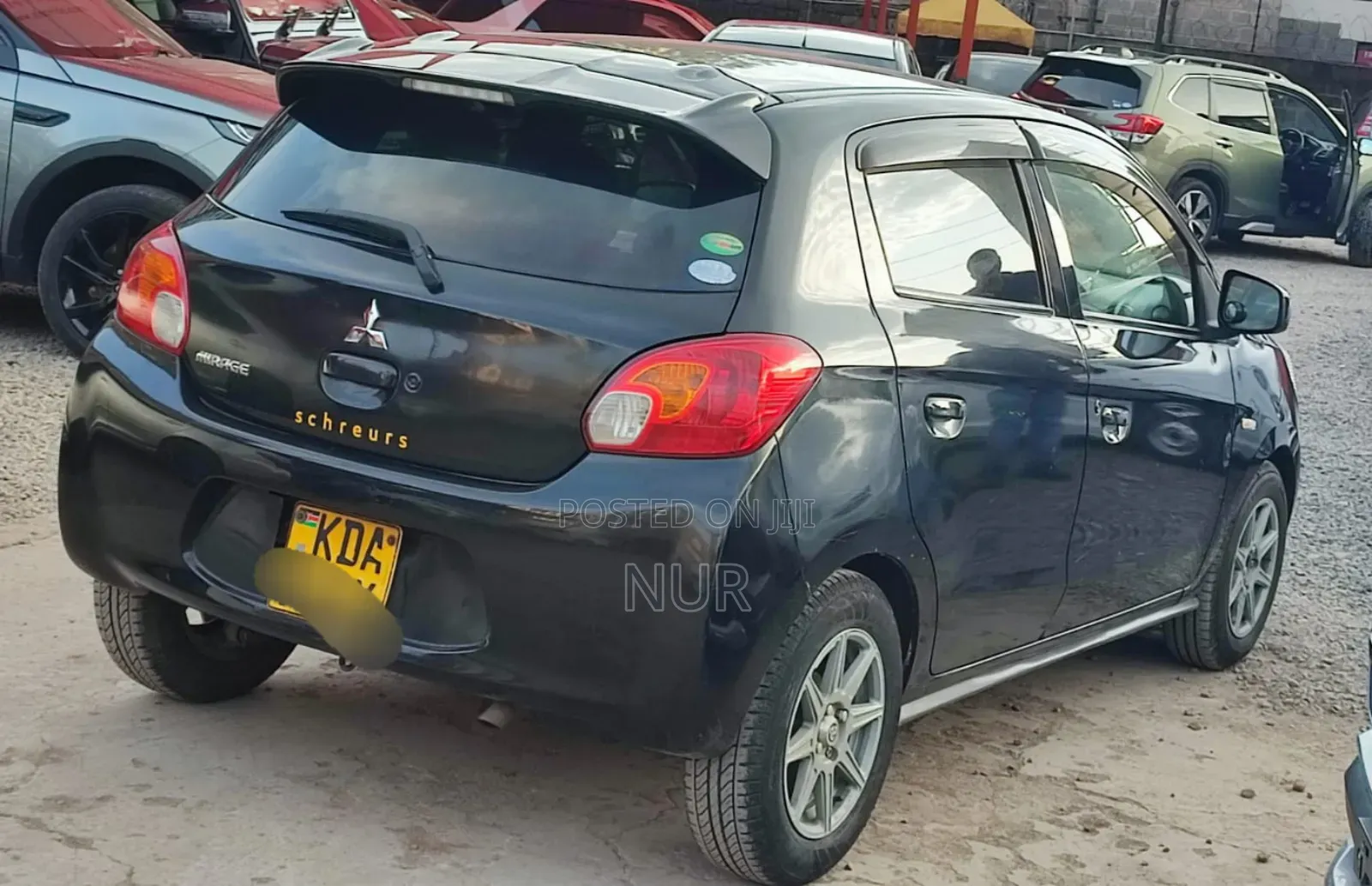 Mitsubishi Mirage 2013 Black
